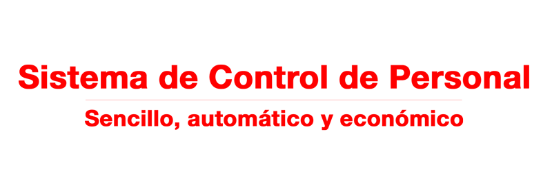 sistema control personal